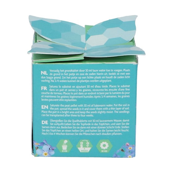 Grow gifts Klavertje Vier & Vergeet-me-nietje