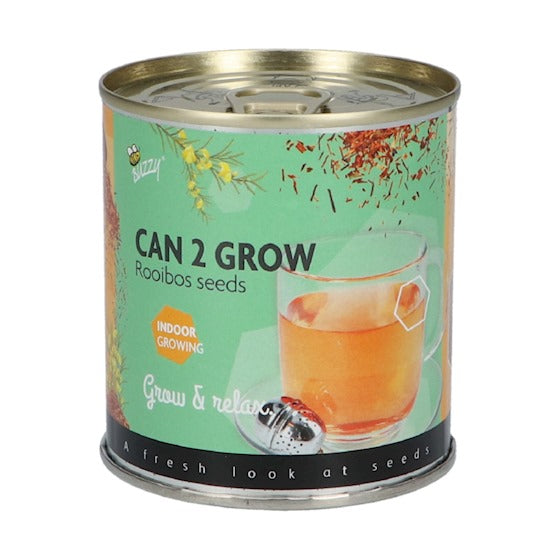 Grow gifts Koffie- en Rooibos theeplant Groeiblikken