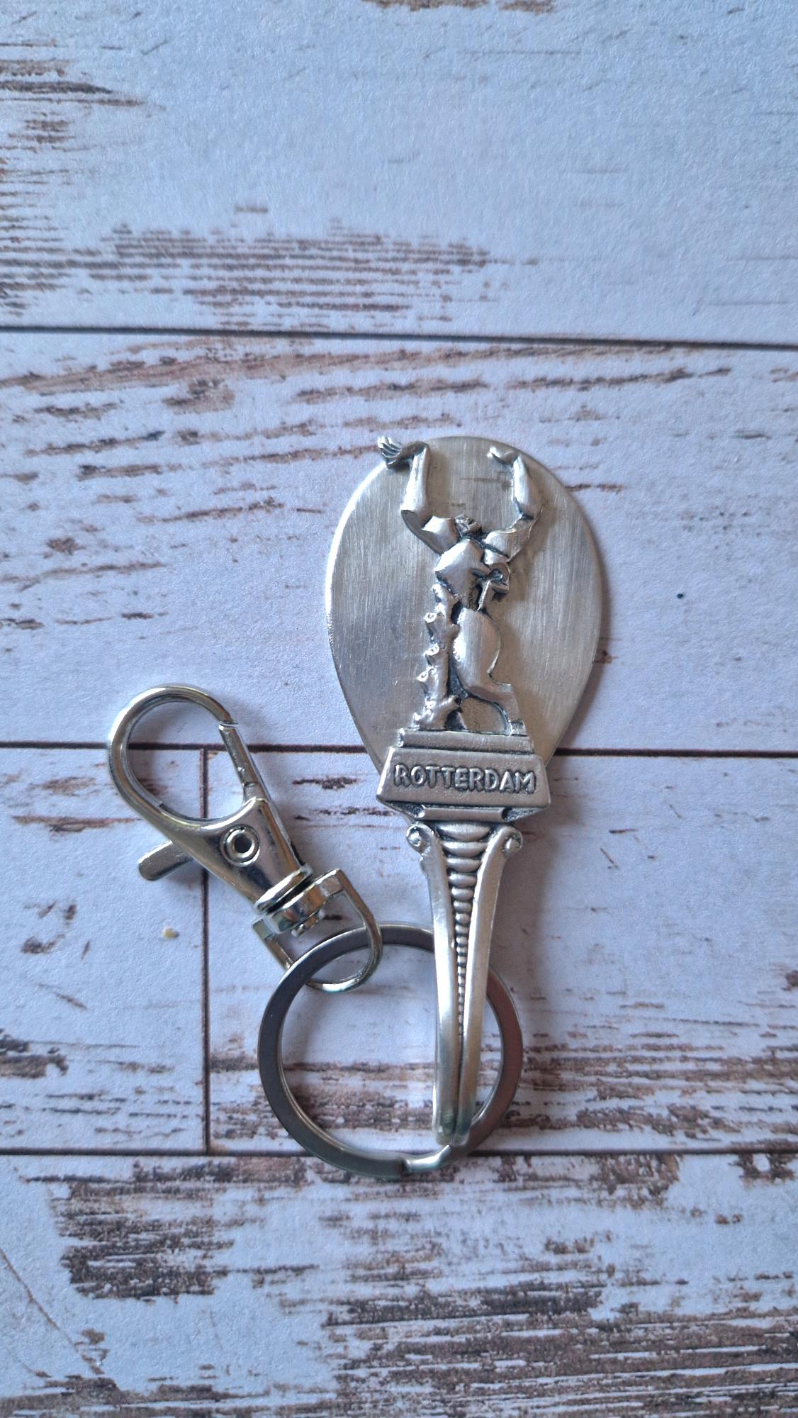 Vintage spoon key ring various cities