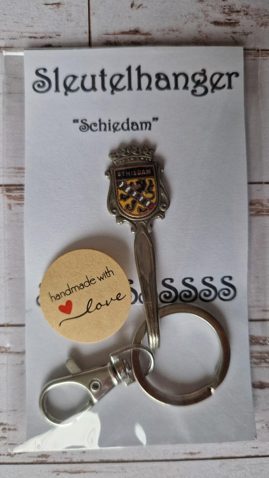 Vintage spoon key ring various cities