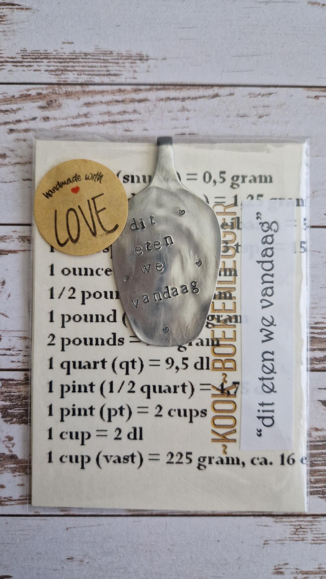 Bookmarks with hand-stamped text