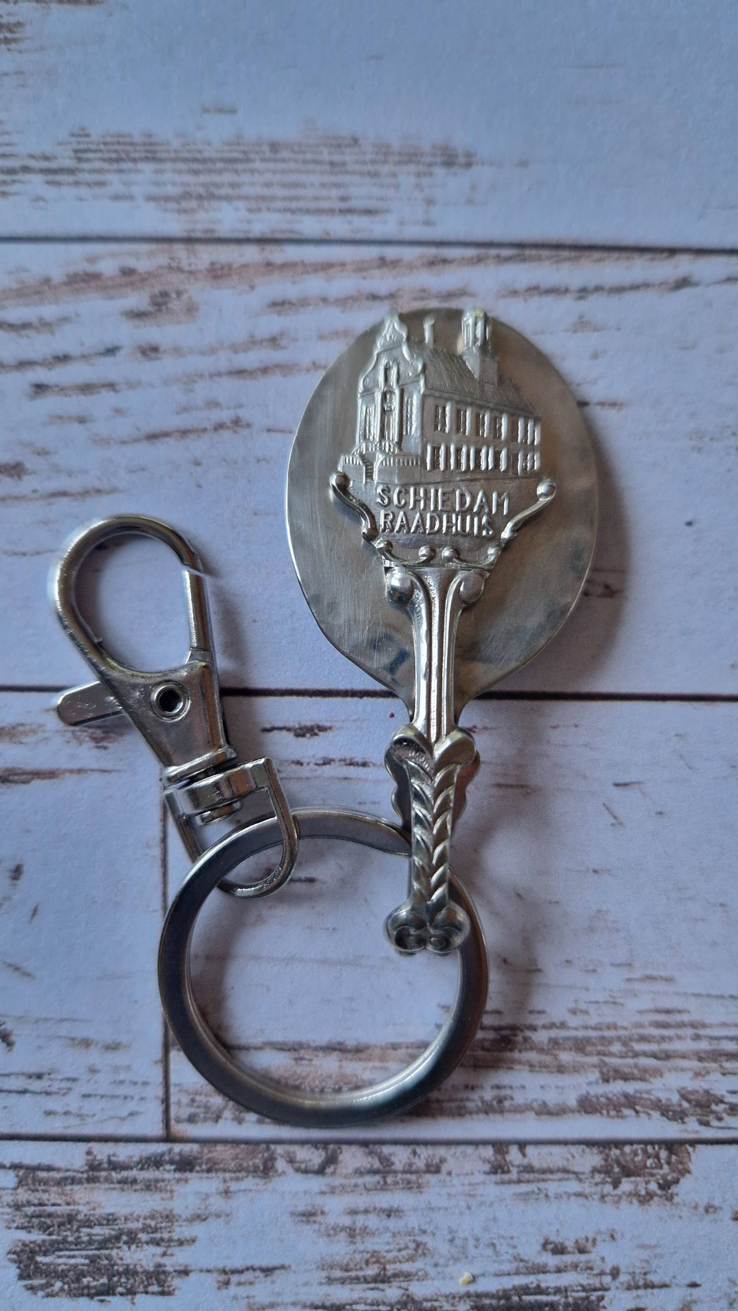 Vintage spoon key ring various cities