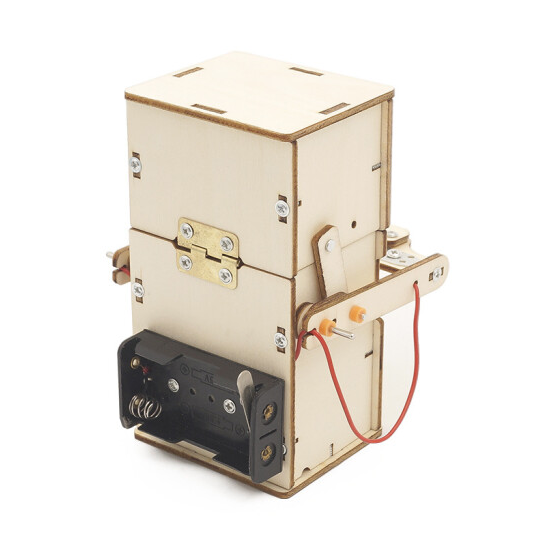 Bouwpakket Robot munteneter/spaarpot- Science Kit