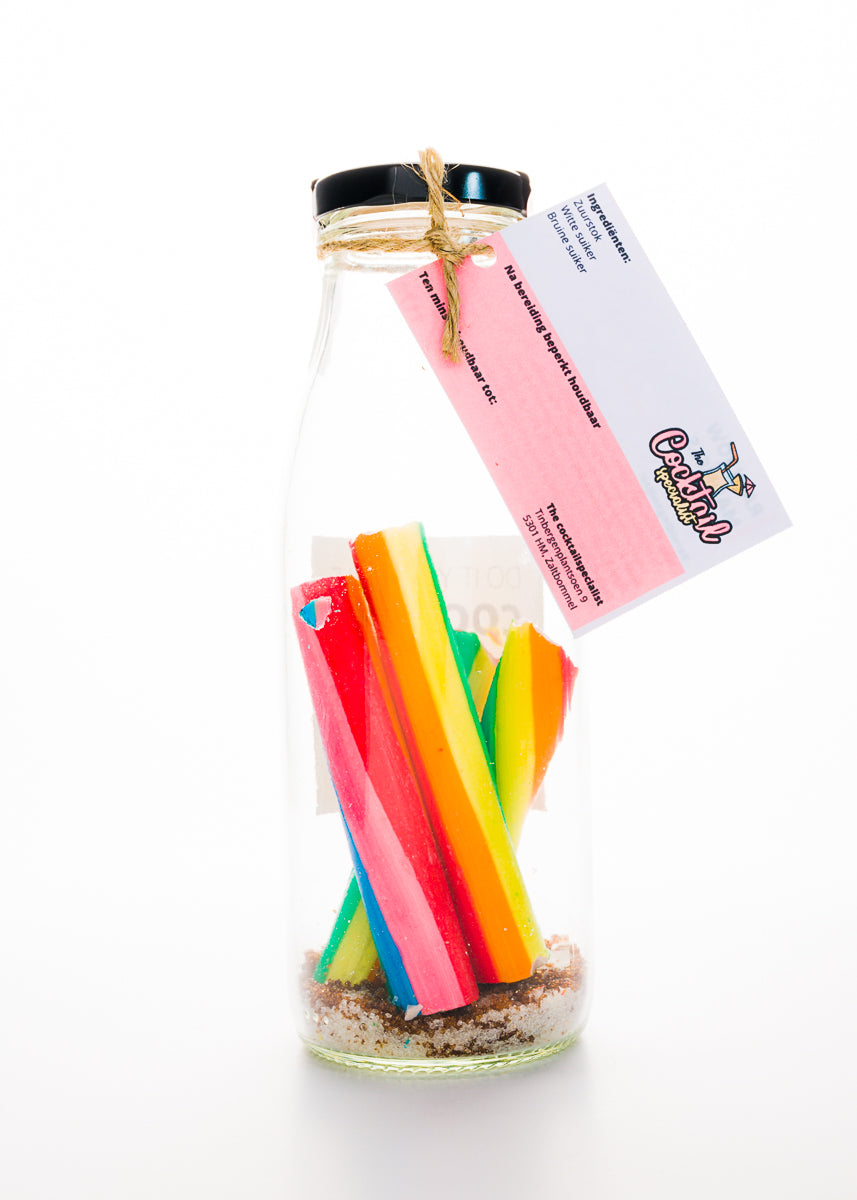 DIY Rainbow Madness mocktail/ cocktail