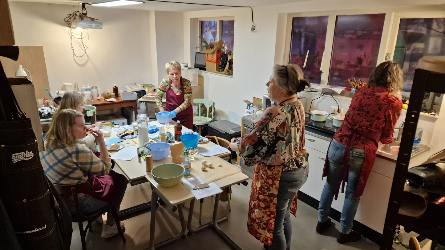 Workshop Cold Process Zeepmaken voor beginners - 1 november