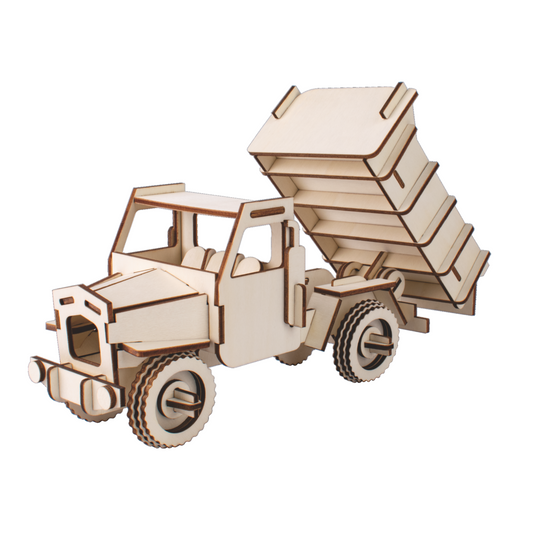 Bouwpakket Kiepauto Lorry Vrachtwagen