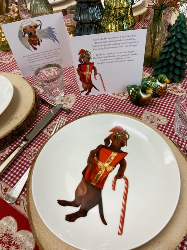 It’s a Wienerful Time – Set van 6 Ontbijtbordjes