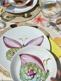 La Dolce Vita di una Farfalla – Piatti Maxi | Set van 4 Maxi Borden