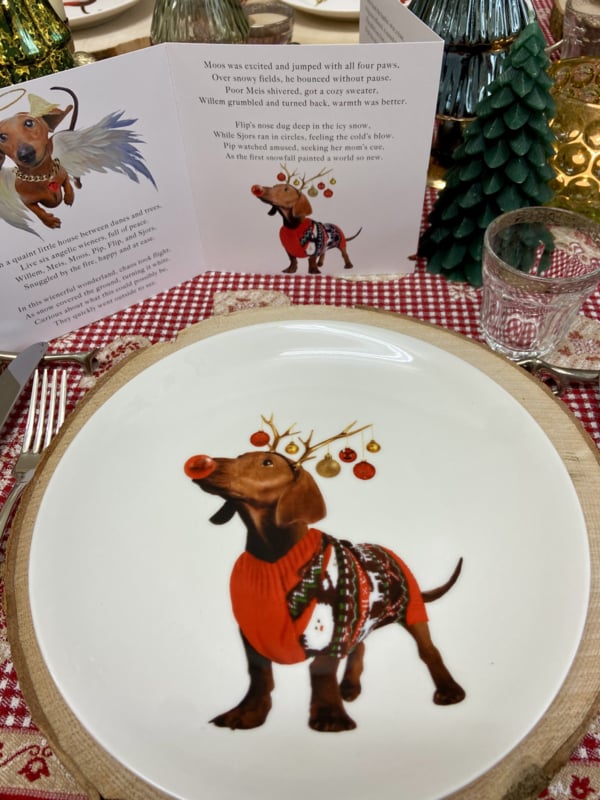 It’s a Wienerful Time – Set van 6 Ontbijtbordjes