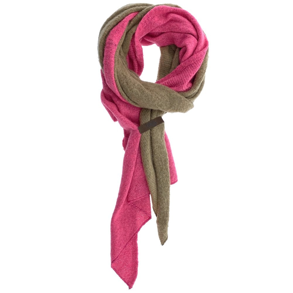 Sjaal Fem Twin - Roze / Camel