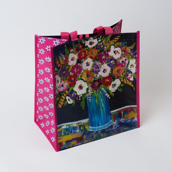 Tas Portchie – Bloemen in Blauwe Vaas