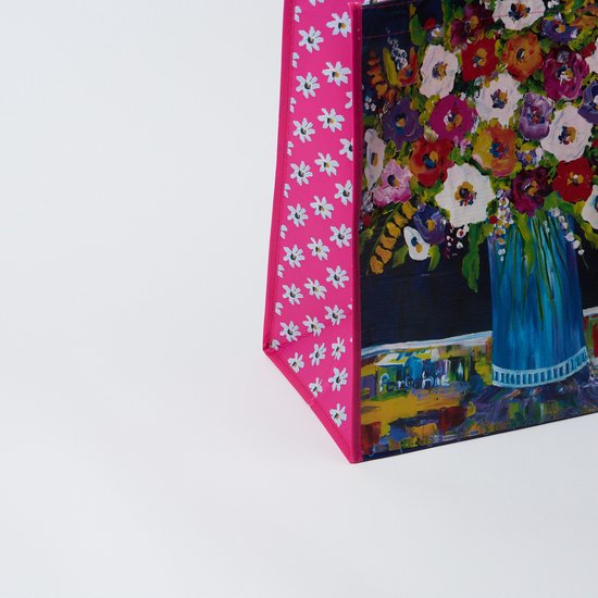 Tas Portchie – Bloemen in Blauwe Vaas