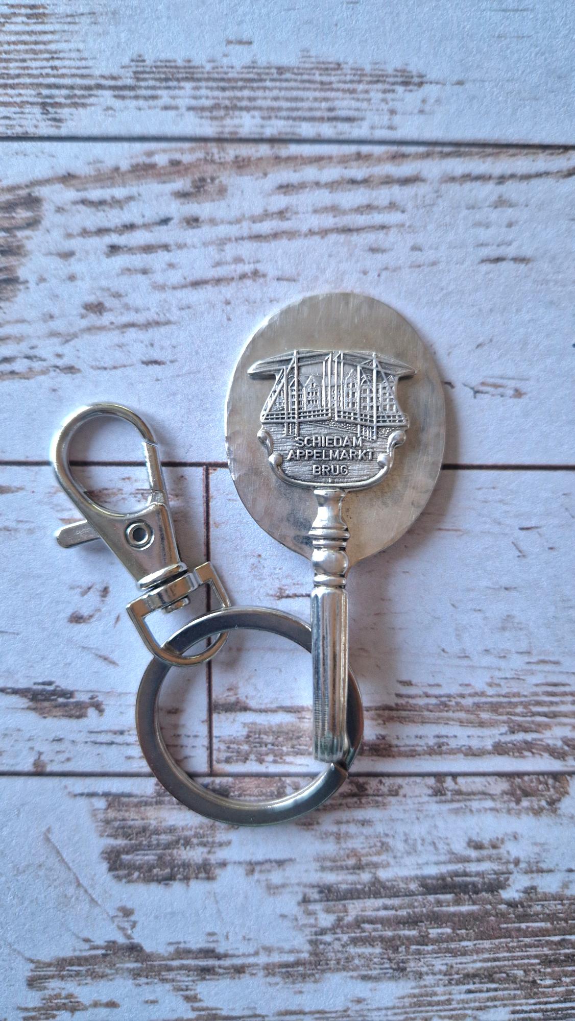 Vintage spoon key ring various cities