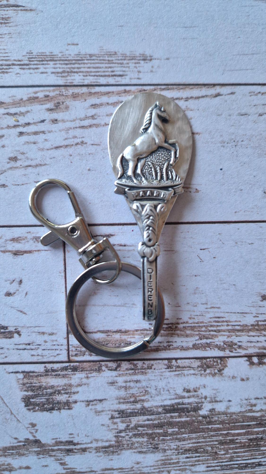 Keychain Horse Spoon Animal Protection