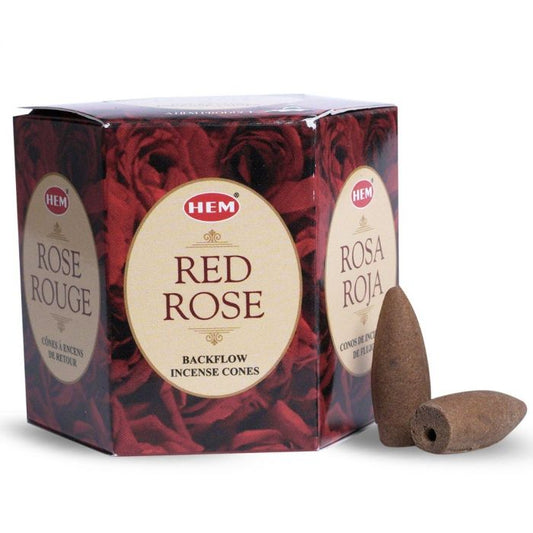 Incense Red Rose Backflow - premium