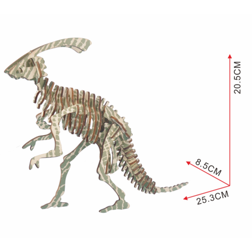 Parasaurolophus construction kit