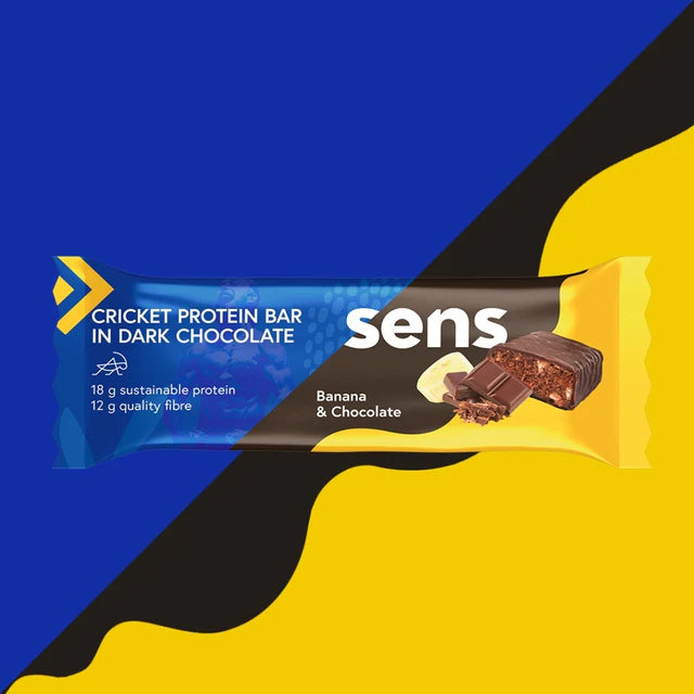 Cricket Protein Bar with Dark Chocolate: Tasty and Healthy! (60g)