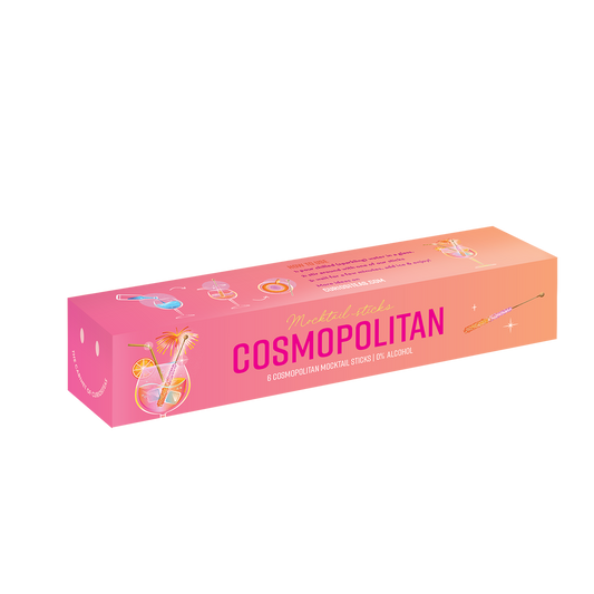 Pina Colada mocktail sticks Box met 6 sticks (1 stuk)