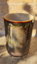 Vase bronze speckle