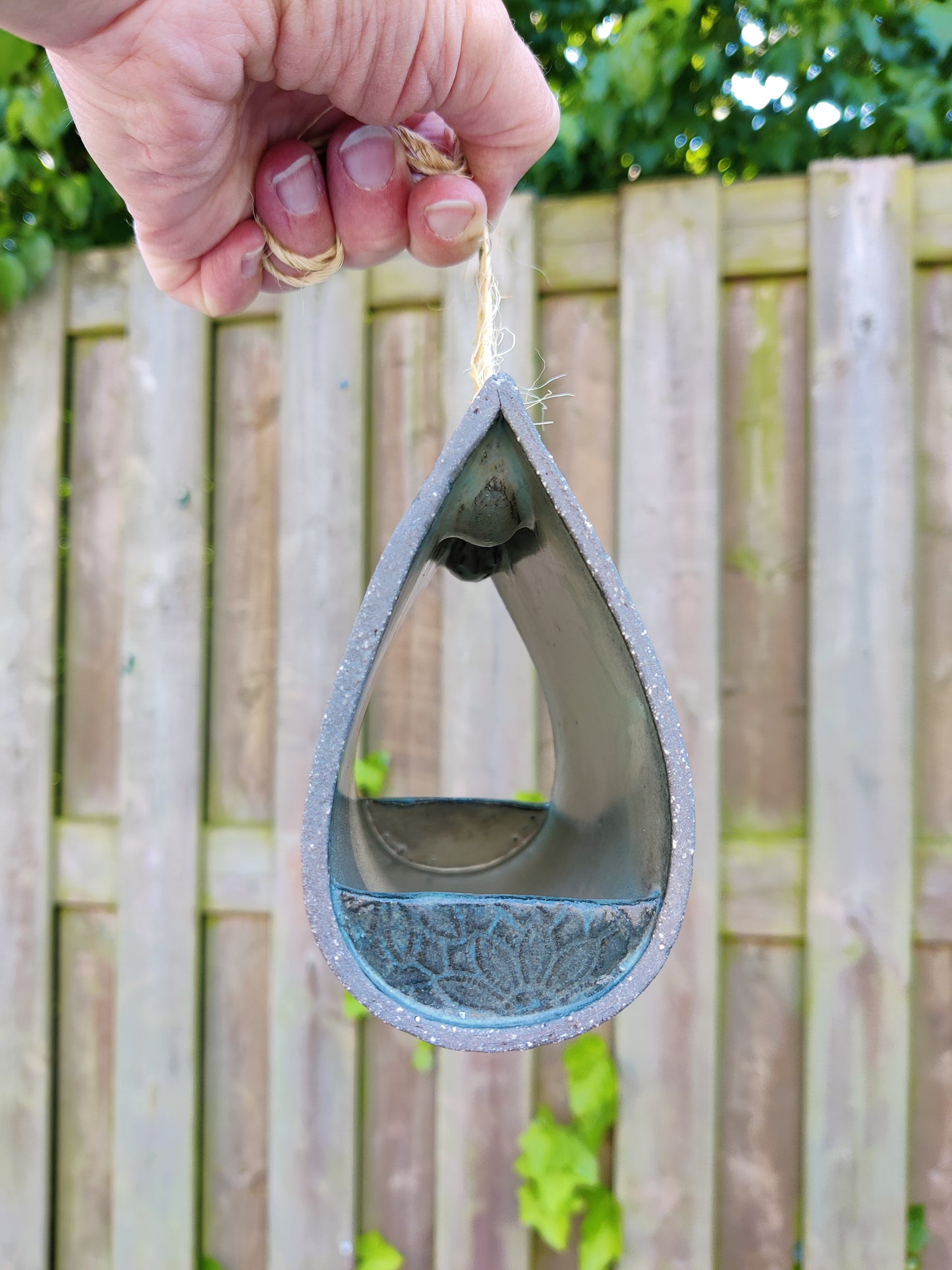 Bird feeder (anthracite clay)