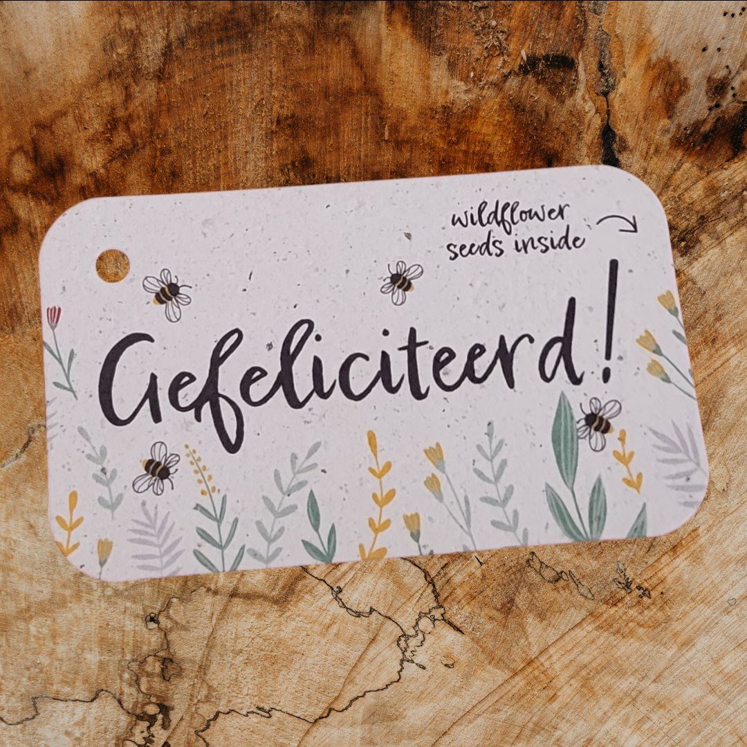 Plantable gift cards