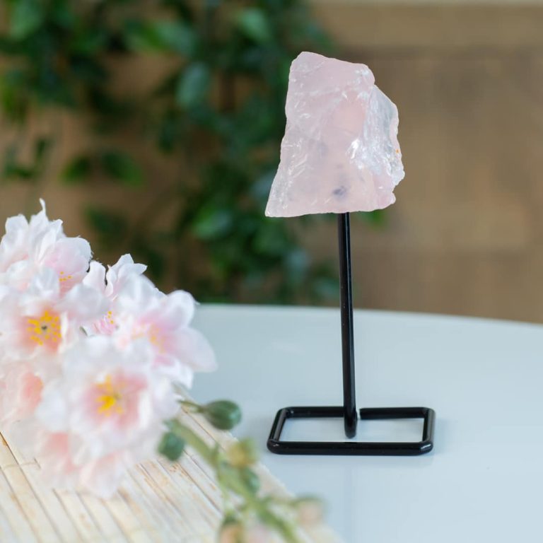 Raw Rose Quartz