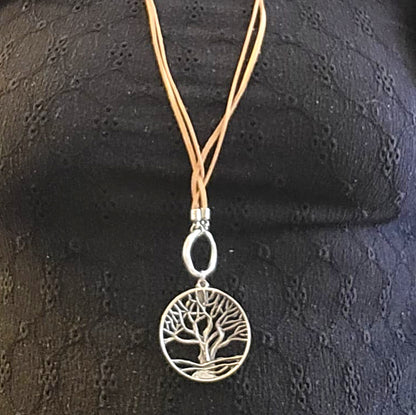 Necklace Tree of Life - gold plated silver