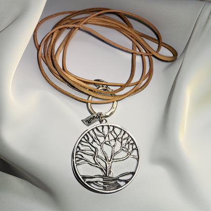 Necklace Tree of Life - gold plated silver