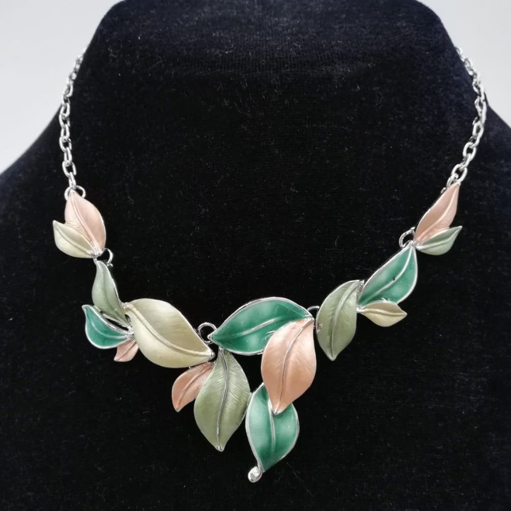 Necklace Verdefolium - leaf