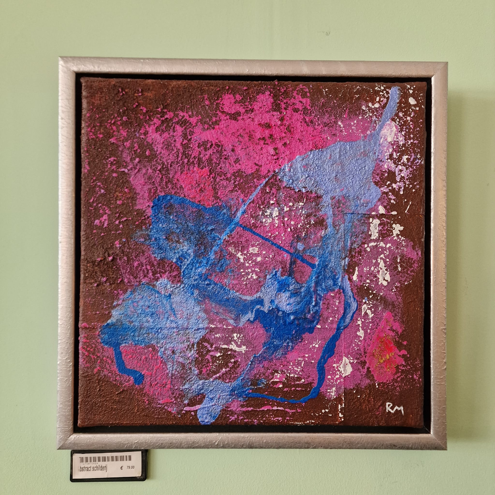 Abstract schilderij
