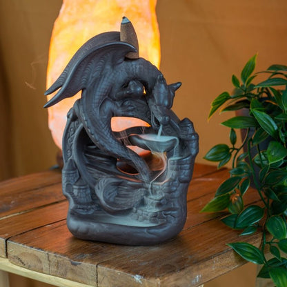 Incense Vase Dragon Backflow