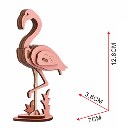 Bouwpakket Flamingo