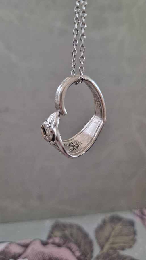 Spoon Handle Pendant Heart