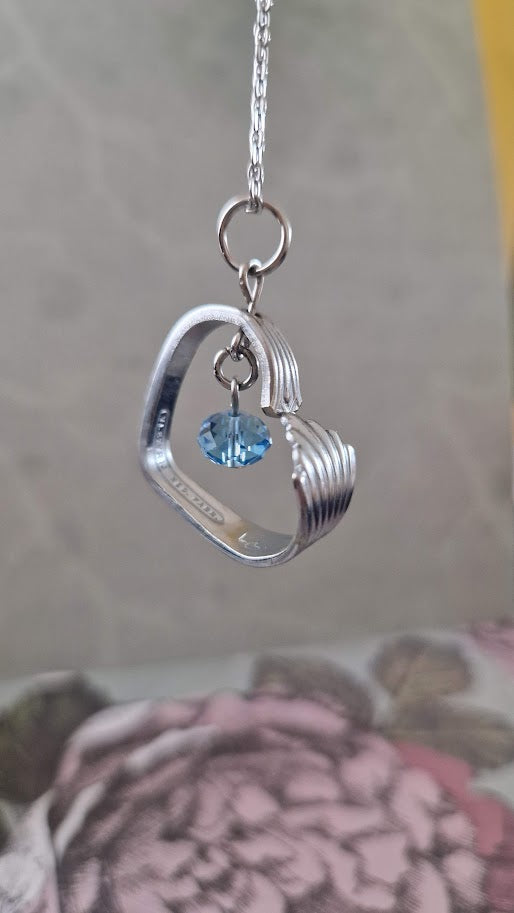 Spoon Handle Pendant Heart