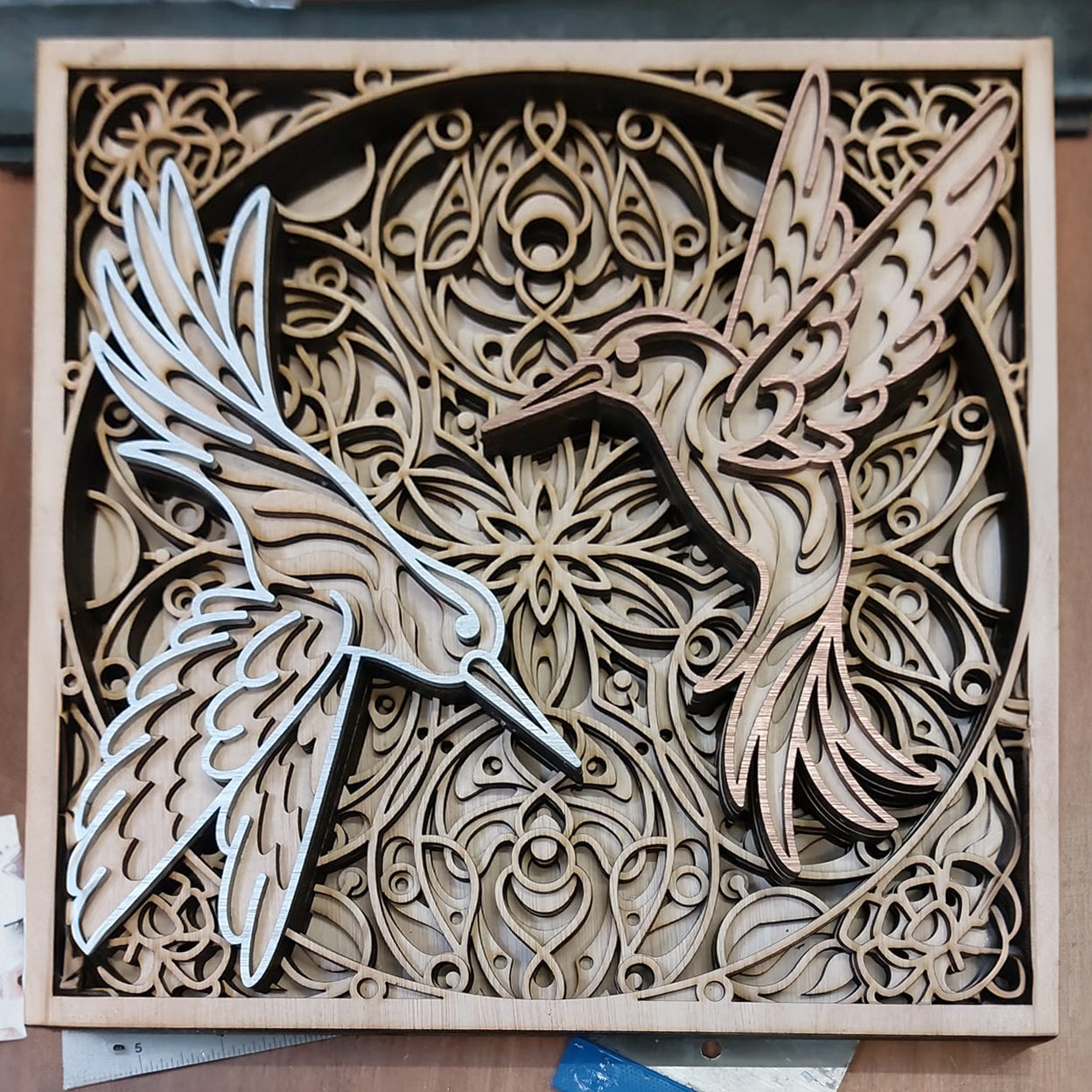 Workshop voor Unieke Wanddecoratie: Creëer Jouw Eigen 3D Houten Mandala - 1 maart