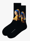 Johannes Vermeer – Girl with a Pearl Earring Art Socks