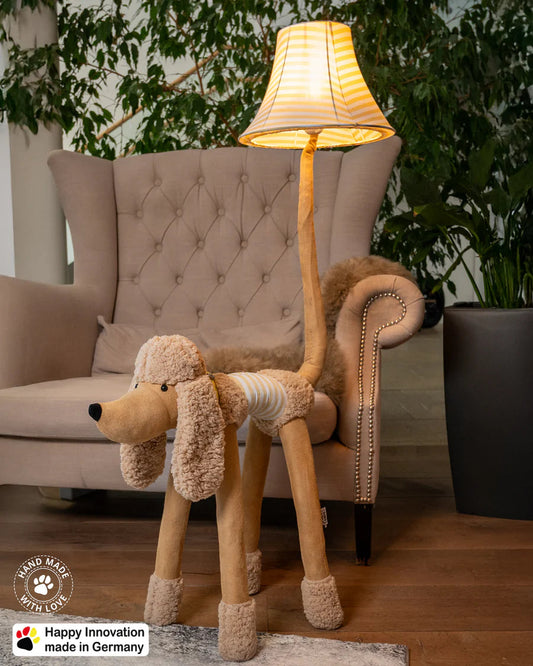 Bello – De trouwe poedel vloerlamp met LED – Happy Lamps