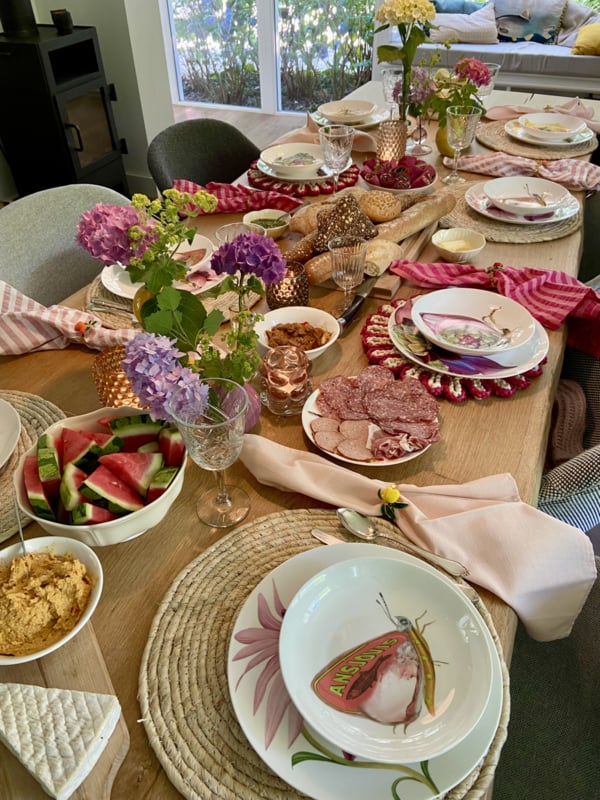 La Dolce Vita di una Farfalla – Piatti Fondi | Set of 4 Deep Plates
