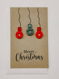 LEGO Kerstballen Kerstkaart – Merry Christmas