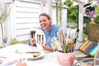 The Culinary Catch no.2 The Sunset Catch – set of 4 dinner plates