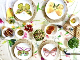 La Dolce Vita di una Farfalla – Piatti Maxi | Set of 4 Maxi Plates
