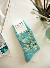 Vincent van Gogh - Almond Blossom Art Socks