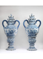 Delft Blue – Flower Holders By Griekse A Art Socks