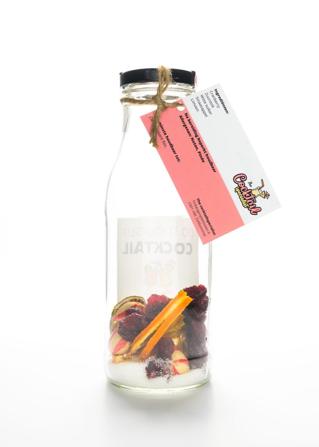 DIY Cosmopolitan mocktail/cocktail