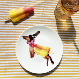 Sweet Wieners - Set of 6 cake plates