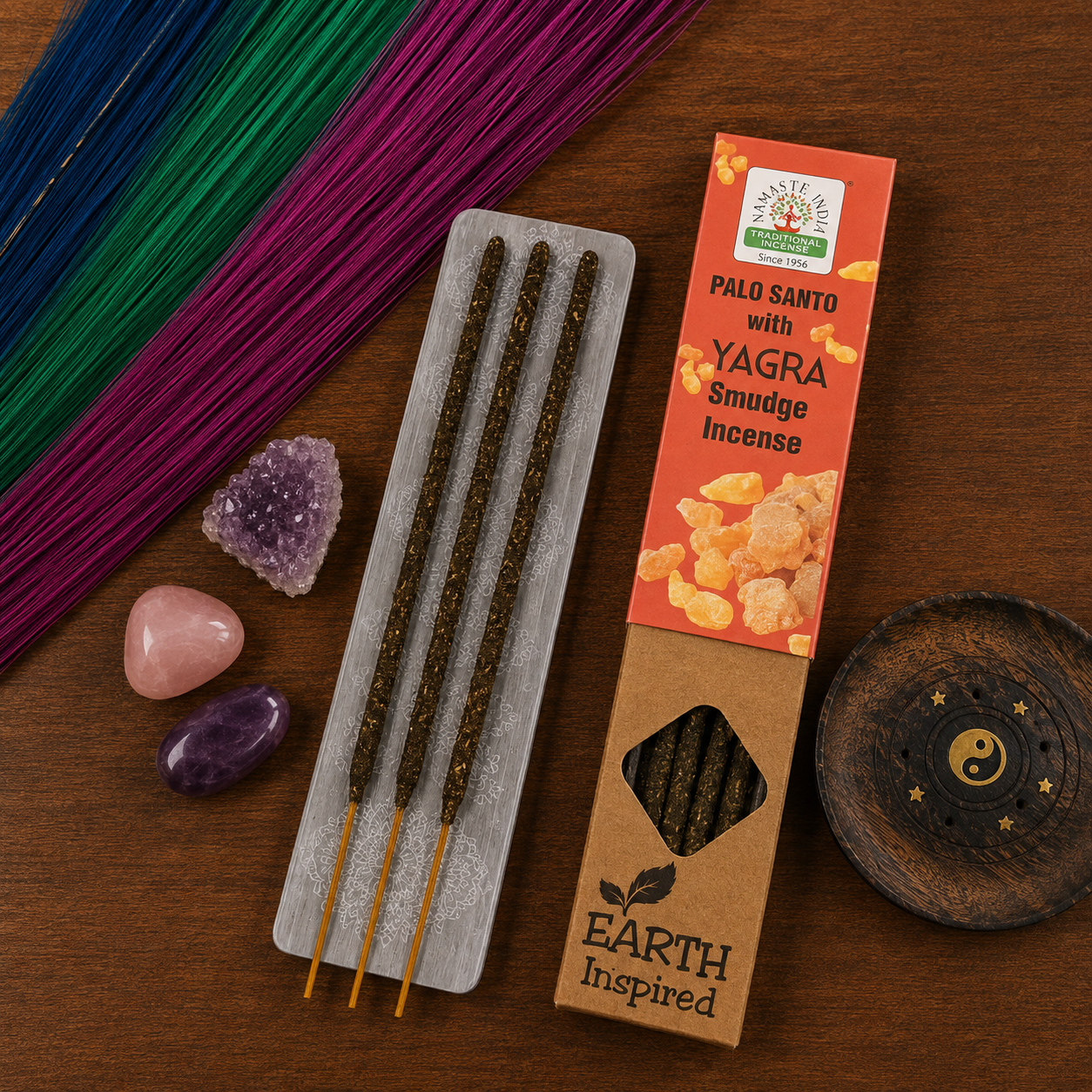Palo Santo & Yagra Smudge Wierook  – Namaste India