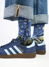 Vincent van Gogh - The Starry Night Art Socks