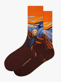 Edvard Munch - The Scream Art Socks