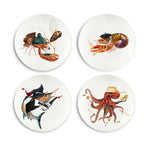 The Culinary Catch No. 1 – set of 4 dinner plates