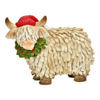 Highland Rund met Kerstmuts & Kerstkrans
